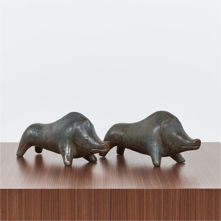 CoupXX WEB_Pair of Boar Sculptures-