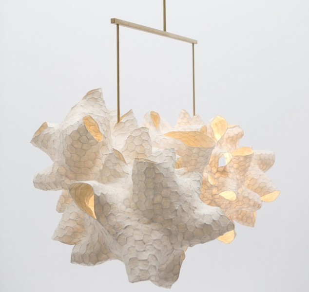 Honeycomb Light Sculpture – 72″ by Patrick Weder