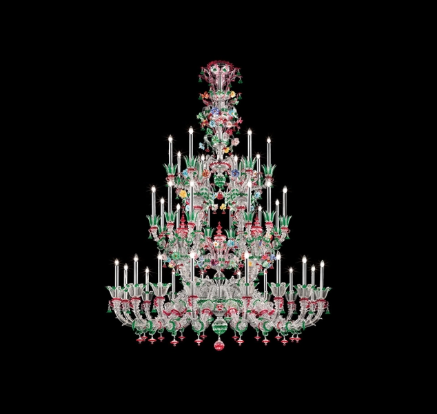 4607 Chandelier by Barovier&Toso