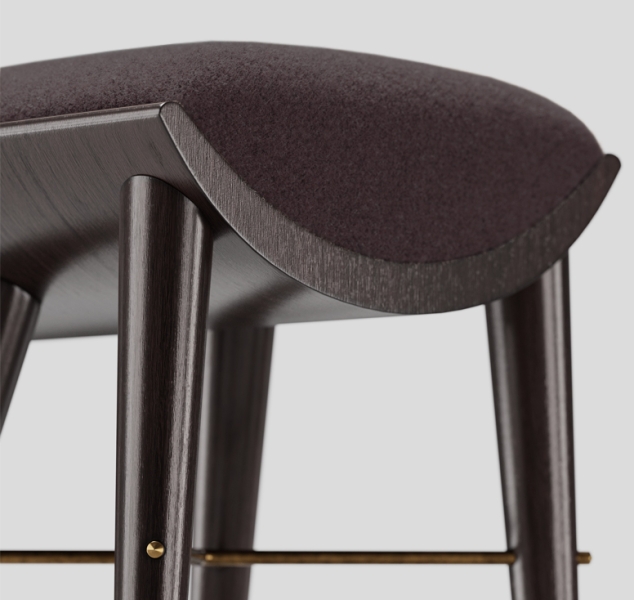 Mantis Bar Stool by Dylan Farrell for After Editions