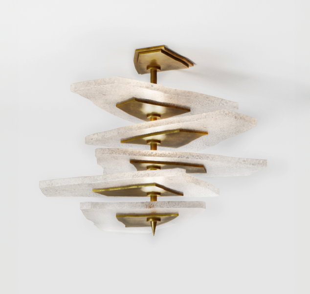Sail Flushmount by Dylan Farrell for After Editions