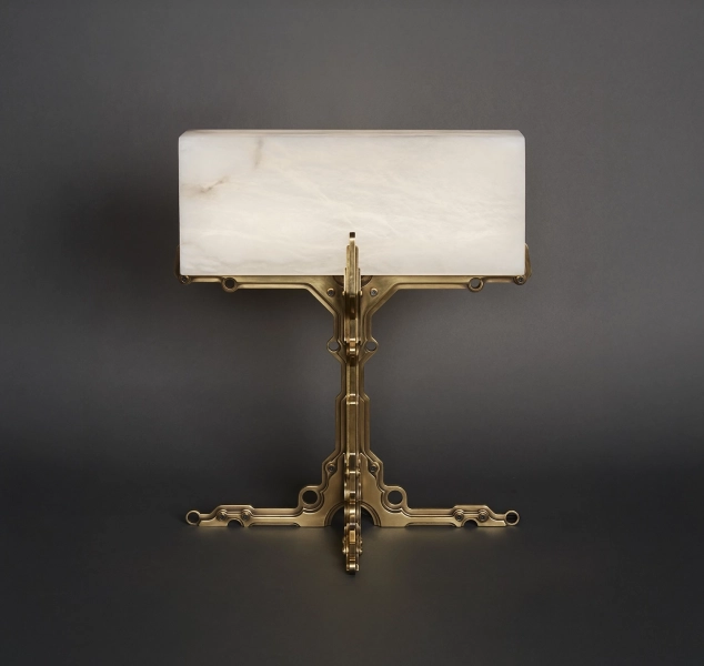 Lampe à poser Laiton by Erwan Boulloud