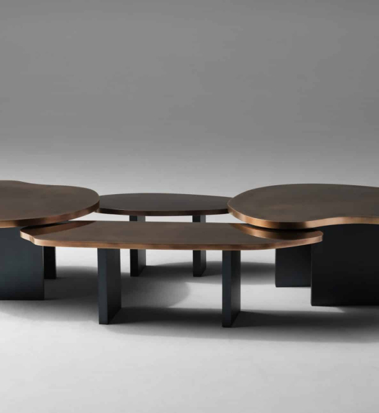 Atoll Tables (Group of Four) by Douglas Fanning
