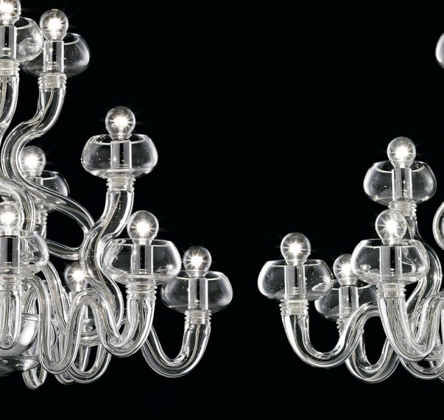 Bissa Boba Chandelier by Barovier&Toso