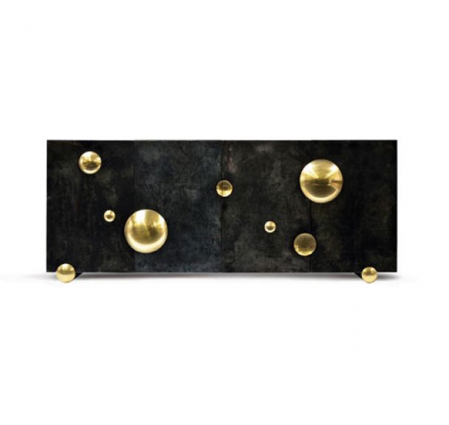Brass Constellation Sideboard by Scala Luxury