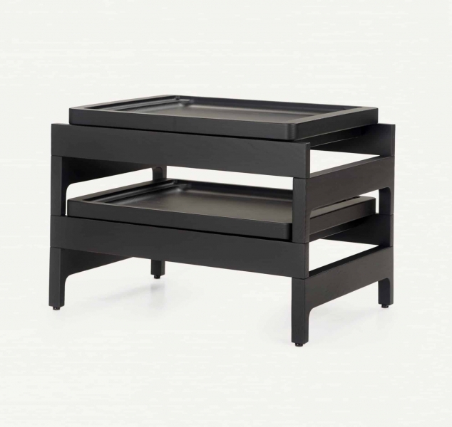 Tray Rack Side Table by BassamFellows