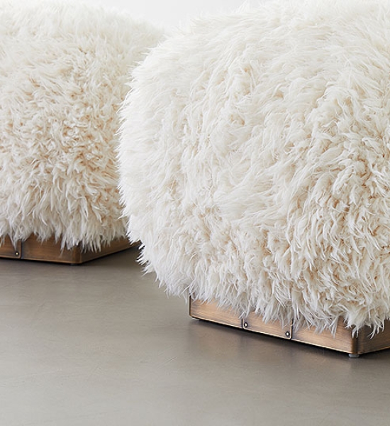 Sprung Pouffe by COUP STUDIO