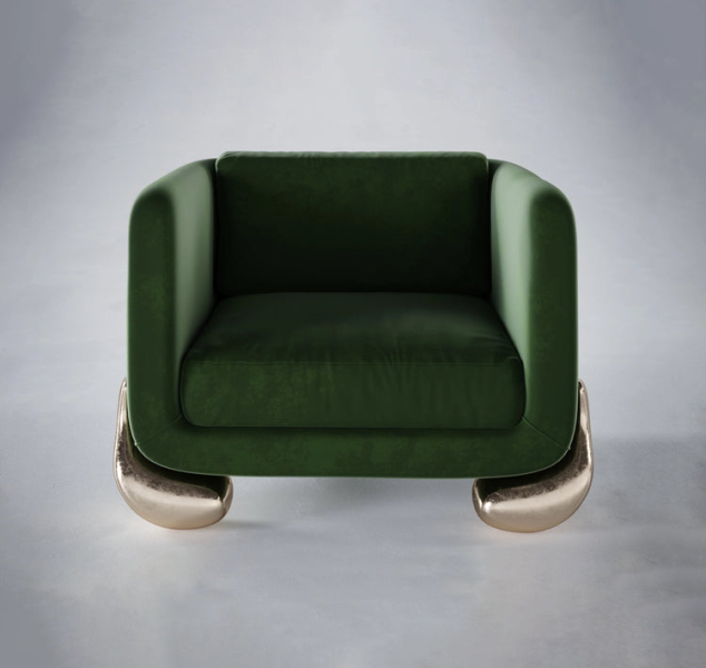 Caillou Armchair by Elan Atelier