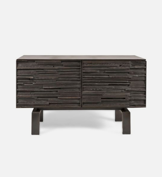 Charred Wood Cabinet by J Liston Design