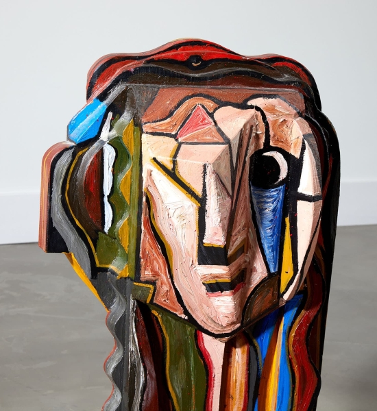 Cubist Bust by Italo Scanga