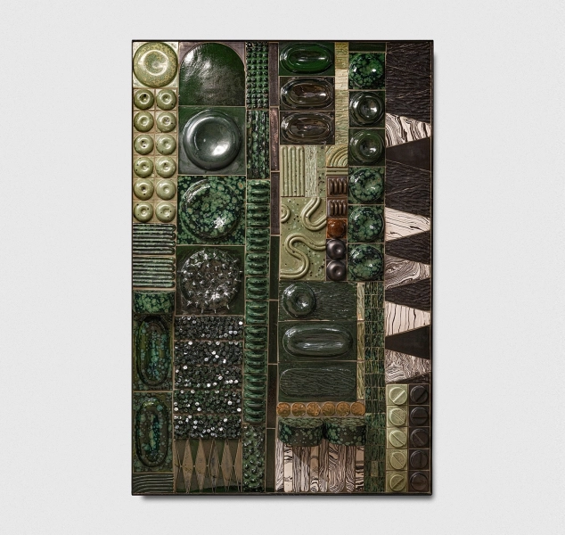 Framed Tiled Artwork – 48×72 by Linda Fahey