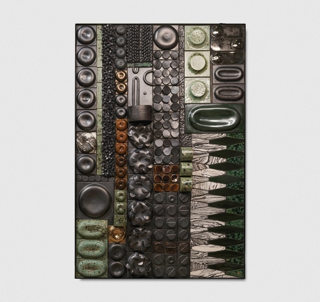 Framed Tiled Artwork – 48×72 by Linda Fahey