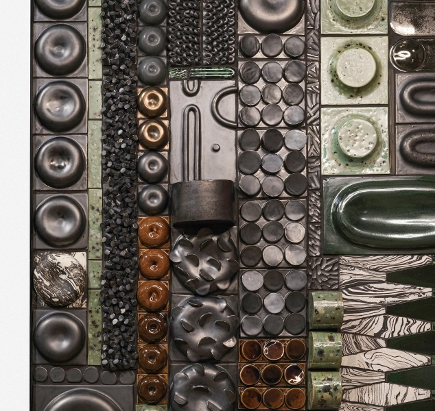 Framed Tiled Artwork – 48×72 by Linda Fahey