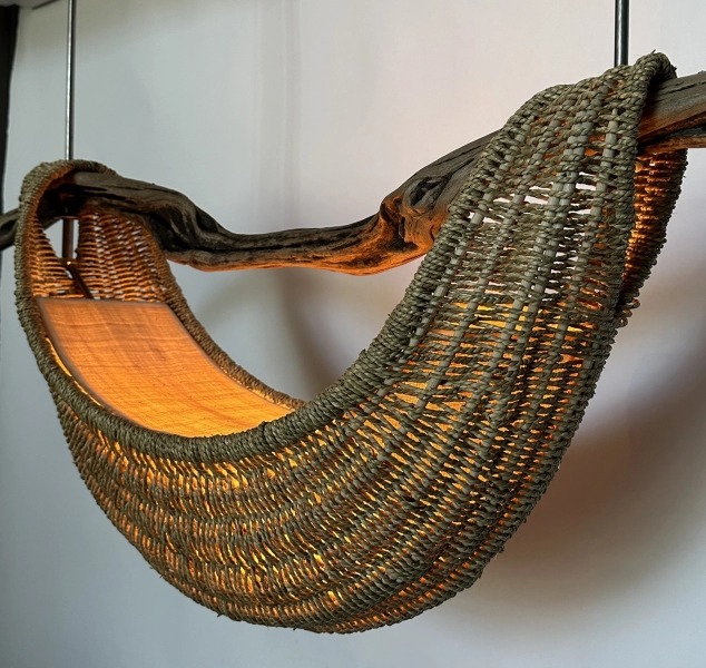 Driftwood Basket Pendant by Dax Savage