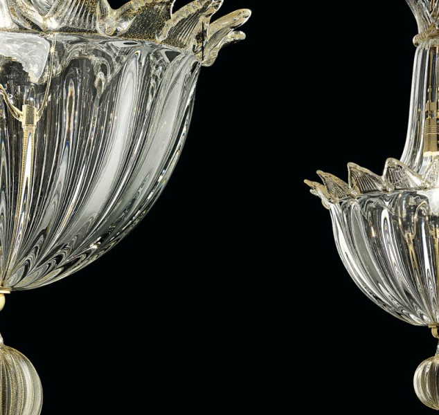 Fanali Veneziani Suspension Lamp by Barovier&Toso