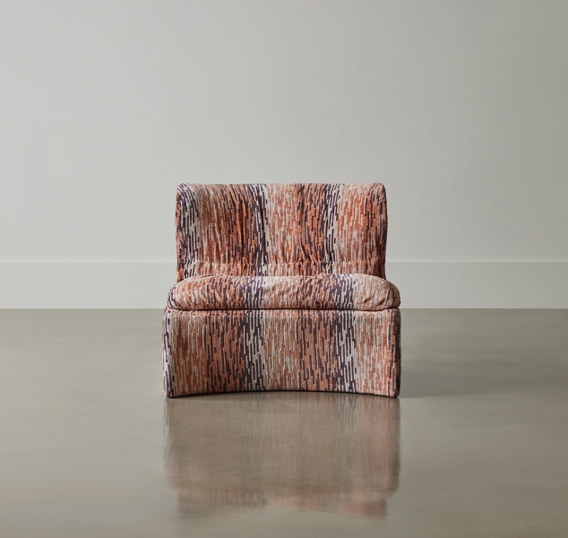 Pair of Vela Bassa Slipper Chair by Giavanni Offredi for Saporiti