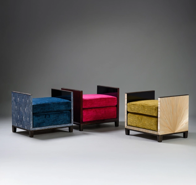Freya Ottoman by Elan Atelier