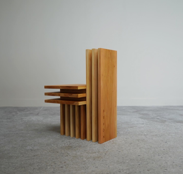 GB101 Rib Chair by Gregory Beson