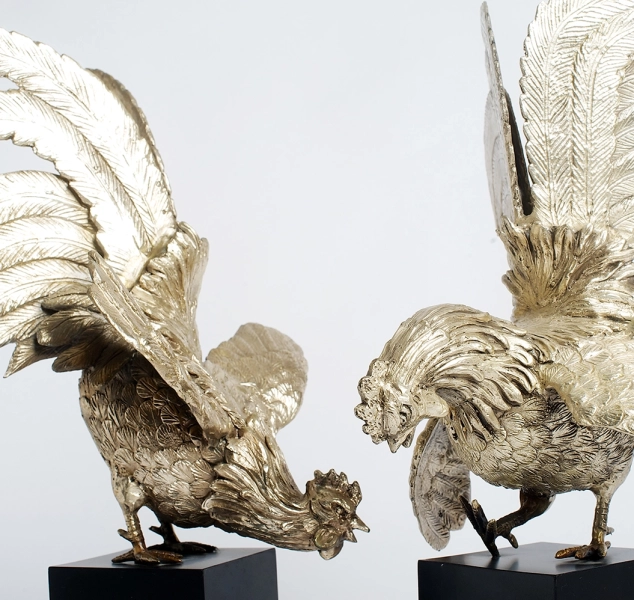 Gallus Sculpture (Set of 2) by Elan Atelier