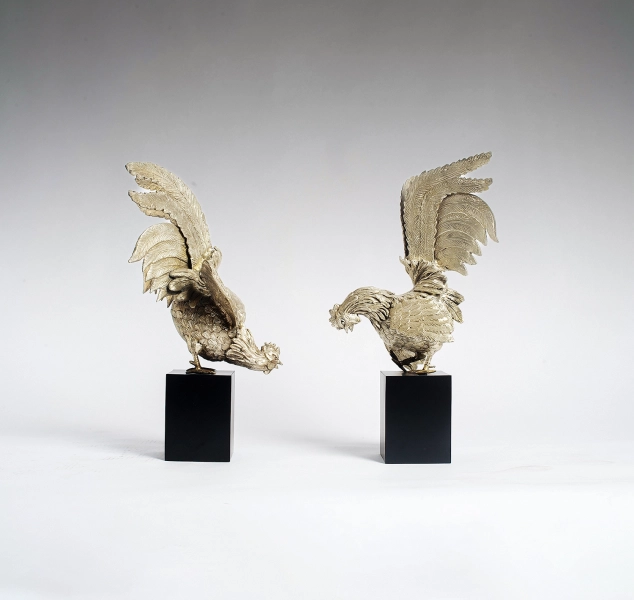 Gallus Sculpture (Set of 2) by Elan Atelier