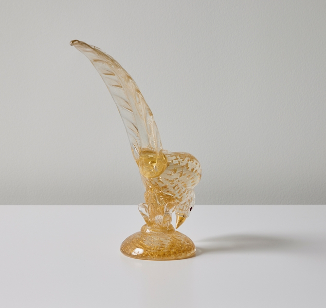 Glass Bird By Barovier&Toso