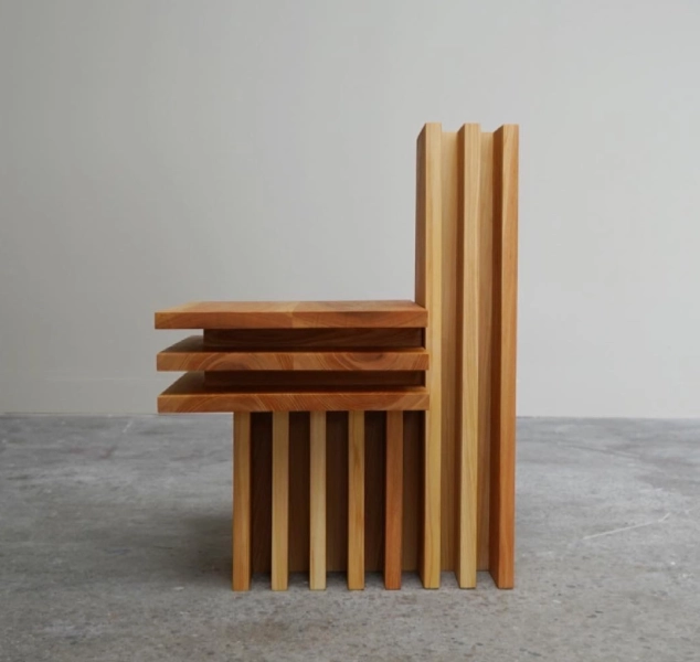 GB101 Rib Chair by Gregory Beson