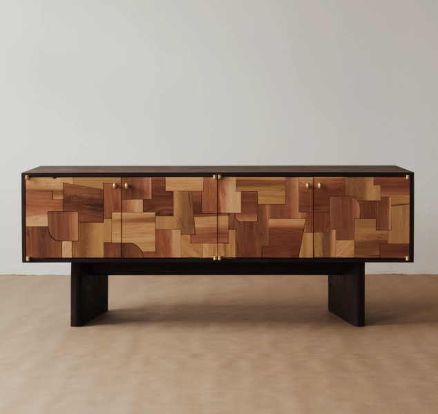 Patchwork Credenza by Gregory Beson