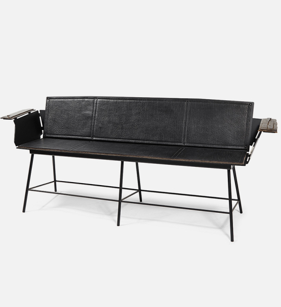 Inflecto Settee – Large by Chuck Moffit