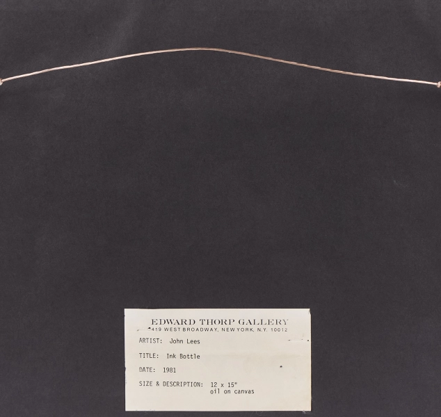 Inkwell (Still Life) by John Lees (b. 1943)