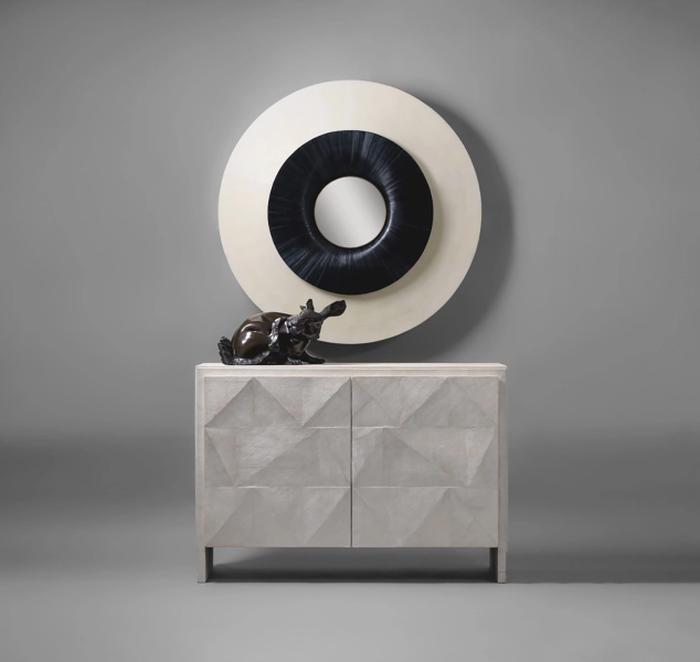 Ivy Round Mirror by Elan Atelier