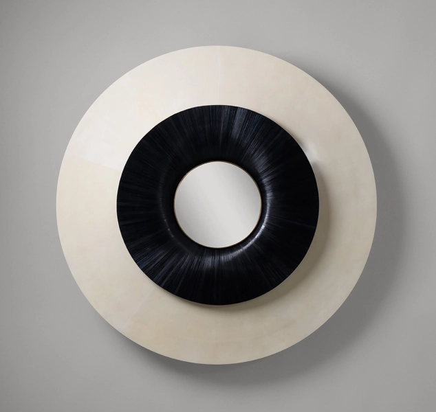 Ivy Round Mirror by Elan Atelier