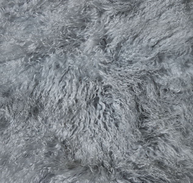 Light Grey – Tibetan Sheepskin by COUP STUDIO FABRICS