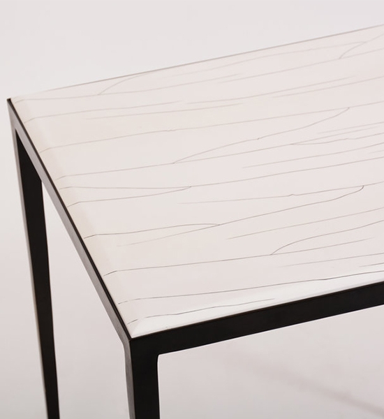 Linear Side Table by Elan Atelier
