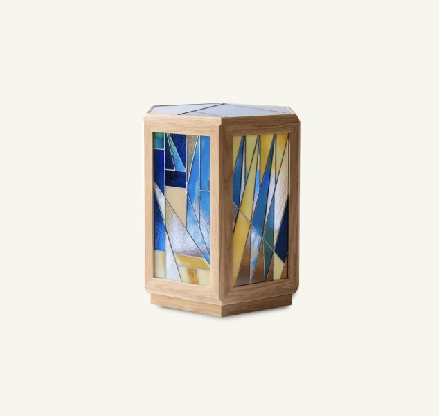 Melange Tall Side Table NO.1 by Mary Wong
