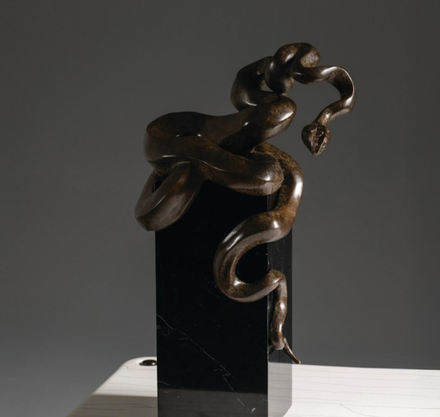 Medusa Sculpture by Elan Atelier
