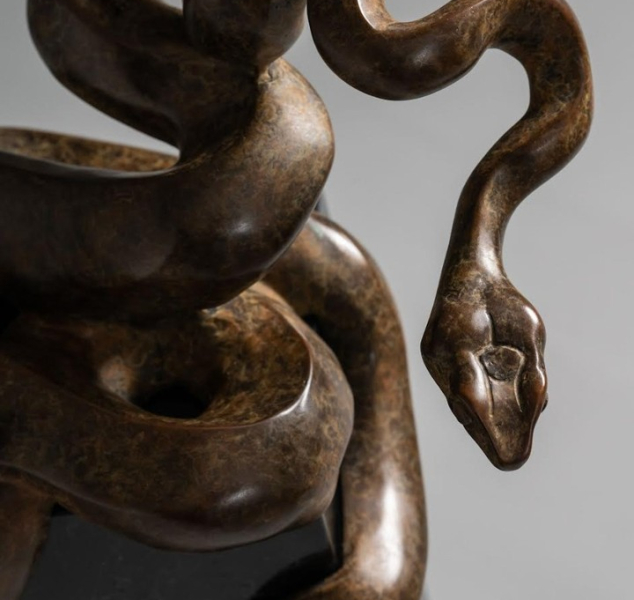 Medusa Sculpture by Elan Atelier