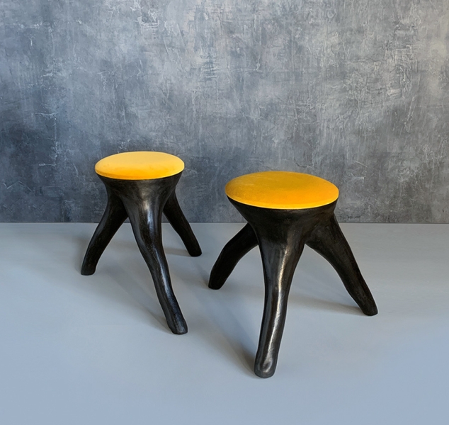 OUTSIDE IN Stool by Patrick Weder