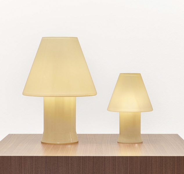 Large Mushroom Table Lamp by De Majo