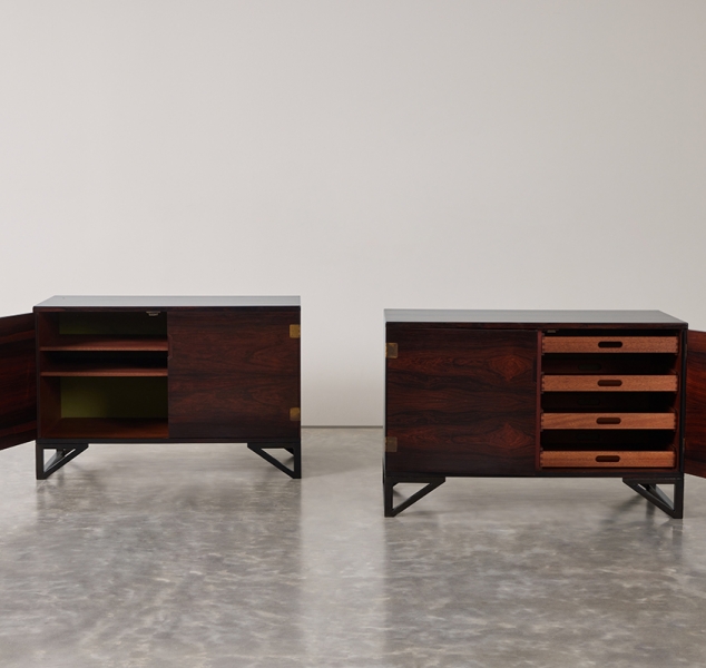 Pair of Rosewood Cabinets by Svend Langkilde for Illums Bolighus