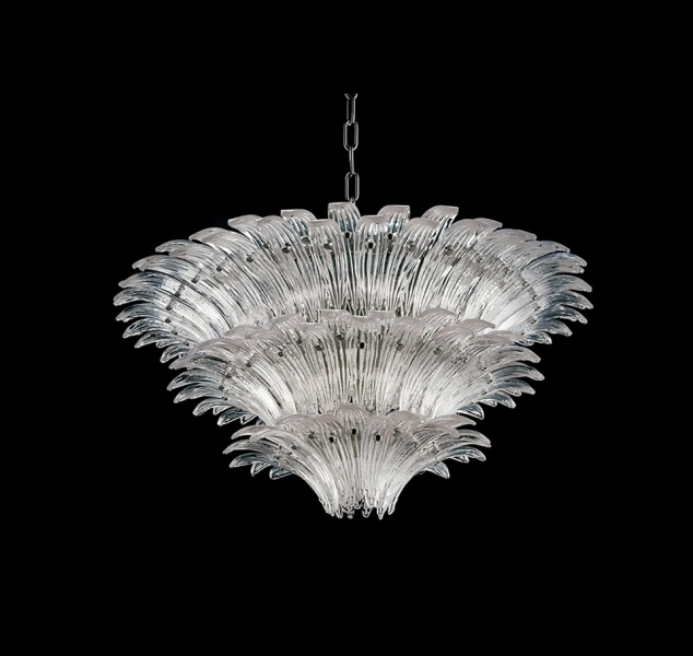 Palmette Suspension Lamp by Barovier&Toso