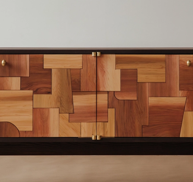 Patchwork Credenza by Gregory Beson