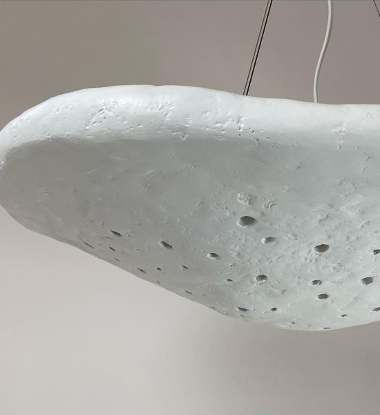 Oyster Pendant Perforated by Brent Warr