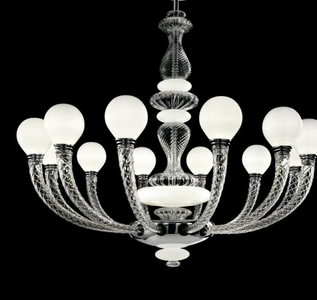 Pigalle Chandelier by Barovier&Toso