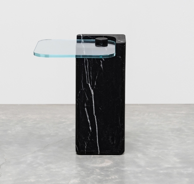 Plinth Marble Table by COUP STUDIO