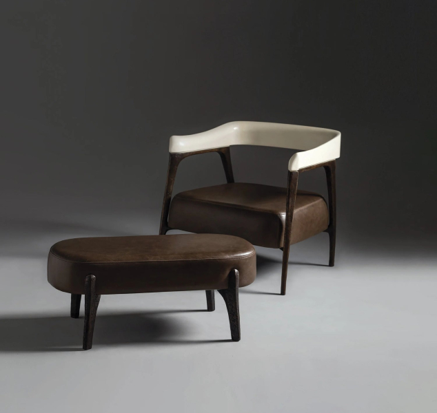Quinn Lounge Chair by Elan Atelier