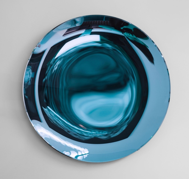 Sapphire Concave Mirror by Mazzega