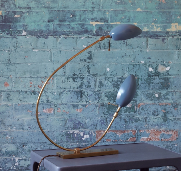 Scorpion Table Lamp – Double Head by OCHRE