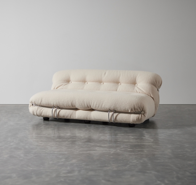 Soriana Settee by Afra & Tobia Scarpa for Cassina