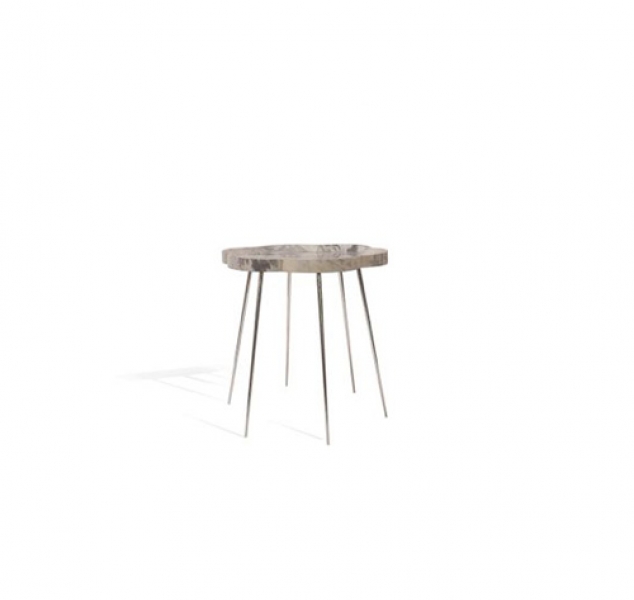 Stainless Steel Petal Table by Scala Luxury