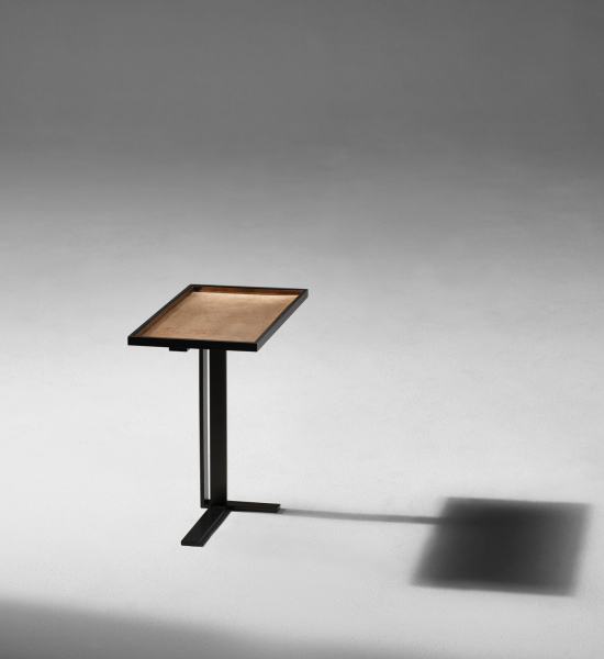Pirouette Tray Side Table by Douglas Fanning